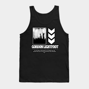 Gordon Lightfoot // Ggl Tank Top